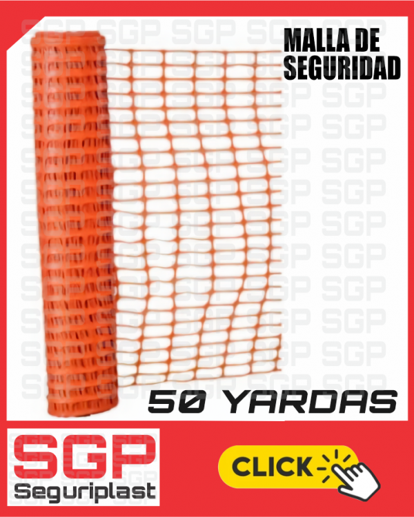 MALLA DE SEGURIDAD NARANJA