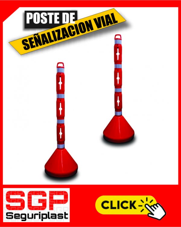 POSTE DE SEÑALIZACION VIAL