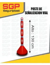 POSTE DE SEÑALIZACION VIAL